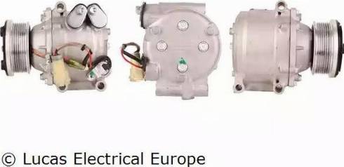 Lucas Electrical ACP504 - Compressor, air conditioning autospares.lv
