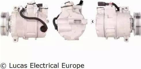 Lucas Electrical ACP501 - Compressor, air conditioning autospares.lv