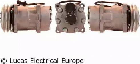 Lucas Electrical ACP508 - Compressor, air conditioning autospares.lv