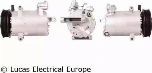 Lucas Electrical ACP514 - Compressor, air conditioning autospares.lv