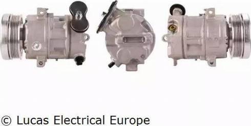 Lucas Electrical ACP513 - Compressor, air conditioning autospares.lv