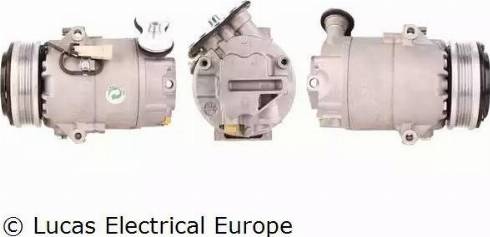 Lucas Electrical ACP517 - Compressor, air conditioning autospares.lv