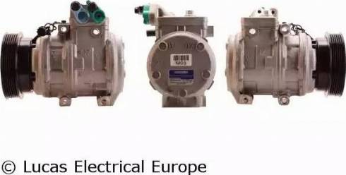 Lucas Electrical ACP584 - Compressor, air conditioning autospares.lv