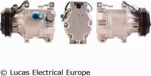 Lucas Electrical ACP588 - Compressor, air conditioning autospares.lv
