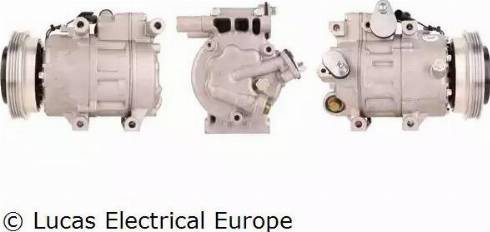 Lucas Electrical ACP534 - Compressor, air conditioning autospares.lv