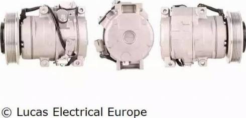 Lucas Electrical ACP538 - Compressor, air conditioning autospares.lv