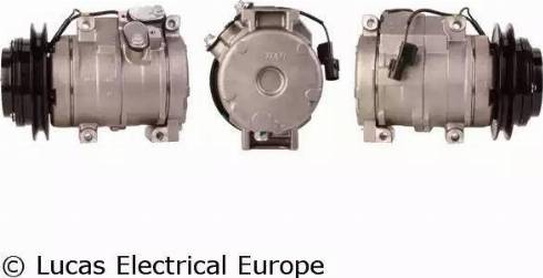 Lucas Electrical ACP533 - Compressor, air conditioning autospares.lv