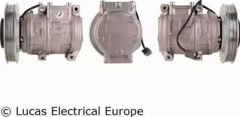 Lucas Electrical ACP532 - Compressor, air conditioning autospares.lv