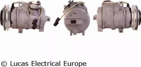 Lucas Electrical ACP529 - Compressor, air conditioning autospares.lv