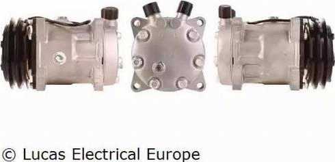 Lucas Electrical ACP695 - Compressor, air conditioning autospares.lv