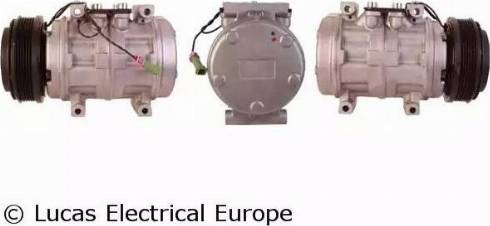 Lucas Electrical ACP644 - Compressor, air conditioning autospares.lv