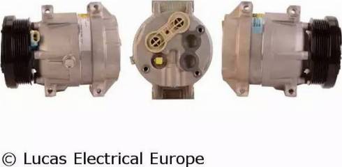 Lucas Electrical ACP600 - Compressor, air conditioning autospares.lv