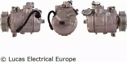 Lucas Electrical ACP610 - Compressor, air conditioning autospares.lv