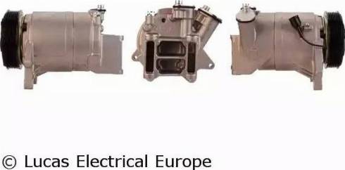 Lucas Electrical ACP688 - Compressor, air conditioning autospares.lv