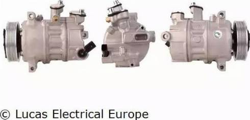 Lucas Electrical ACP634 - Compressor, air conditioning autospares.lv