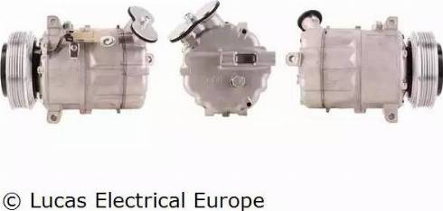 Lucas Electrical ACP199 - Compressor, air conditioning autospares.lv