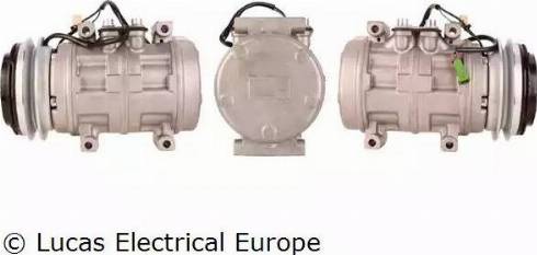 Lucas Electrical ACP194 - Compressor, air conditioning autospares.lv