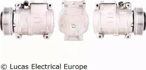 Lucas Electrical ACP195 - Compressor, air conditioning autospares.lv