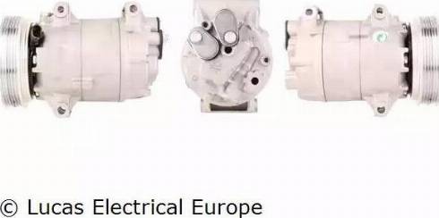 Lucas Electrical ACP193 - Compressor, air conditioning autospares.lv