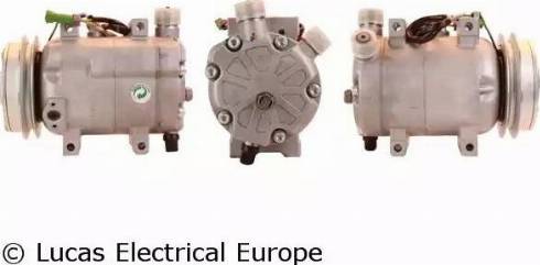 Lucas Electrical ACP147 - Compressor, air conditioning autospares.lv