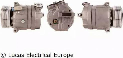 Lucas Electrical ACP101 - Compressor, air conditioning autospares.lv