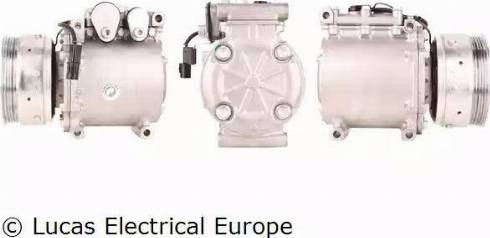 Lucas Electrical ACP184 - Compressor, air conditioning autospares.lv