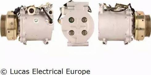 Lucas Electrical ACP185 - Compressor, air conditioning autospares.lv
