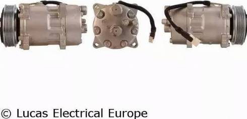 Lucas Electrical ACP134 - Compressor, air conditioning autospares.lv