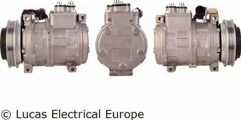 Lucas Electrical ACP124 - Compressor, air conditioning autospares.lv