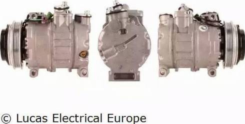 Lucas Electrical ACP121 - Compressor, air conditioning autospares.lv