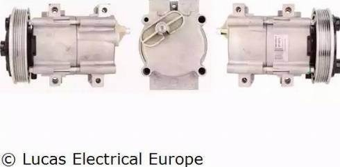 Lucas Electrical ACP174 - Compressor, air conditioning autospares.lv