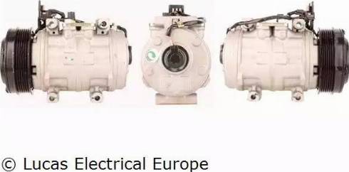 Lucas Electrical ACP172 - Compressor, air conditioning autospares.lv