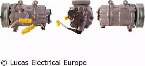 Lucas Electrical ACP890 - Compressor, air conditioning autospares.lv