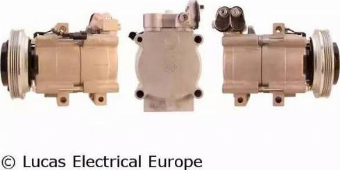 Lucas Electrical ACP843 - Compressor, air conditioning autospares.lv