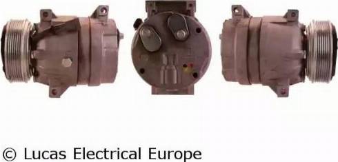 Lucas Electrical ACP862 - Compressor, air conditioning autospares.lv