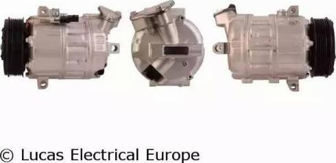 Lucas Electrical ACP867 - Compressor, air conditioning autospares.lv