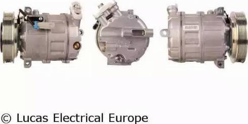 Lucas Electrical ACP812 - Compressor, air conditioning autospares.lv