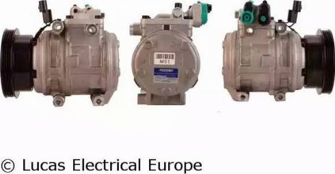 Lucas Electrical ACP830 - Compressor, air conditioning autospares.lv