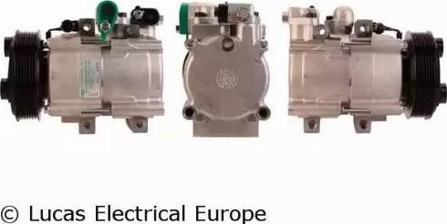 Lucas Electrical ACP831 - Compressor, air conditioning autospares.lv