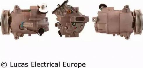 Lucas Electrical ACP824 - Compressor, air conditioning autospares.lv