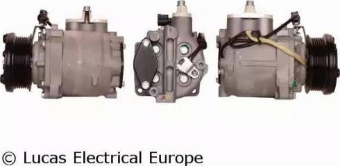 Lucas Electrical ACP870 - Compressor, air conditioning autospares.lv