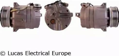 Lucas Electrical ACP878 - Compressor, air conditioning autospares.lv