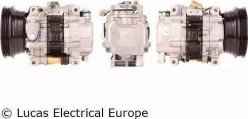 Lucas Electrical ACP349 - Compressor, air conditioning autospares.lv