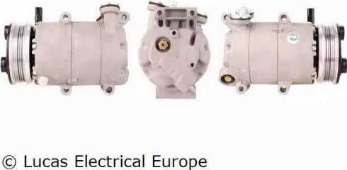 Lucas Electrical ACP342 - Compressor, air conditioning autospares.lv