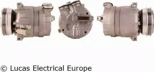 Lucas Electrical ACP351 - Compressor, air conditioning autospares.lv