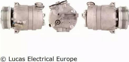 Lucas Electrical ACP360 - Compressor, air conditioning autospares.lv