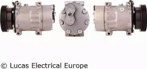 Lucas Electrical ACP367 - Compressor, air conditioning autospares.lv