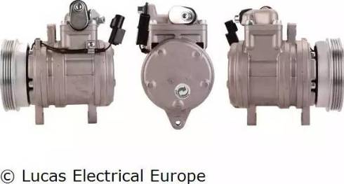Lucas Electrical ACP308 - Compressor, air conditioning autospares.lv