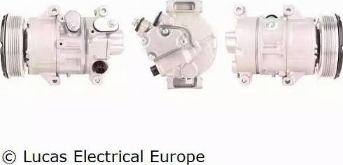 Lucas Electrical ACP316 - Compressor, air conditioning autospares.lv