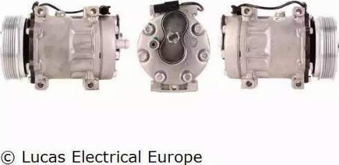 Lucas Electrical ACP318 - Compressor, air conditioning autospares.lv
